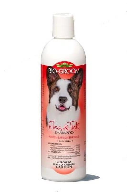 Bio-groom flea & tick shampoo, 12-oz bottle