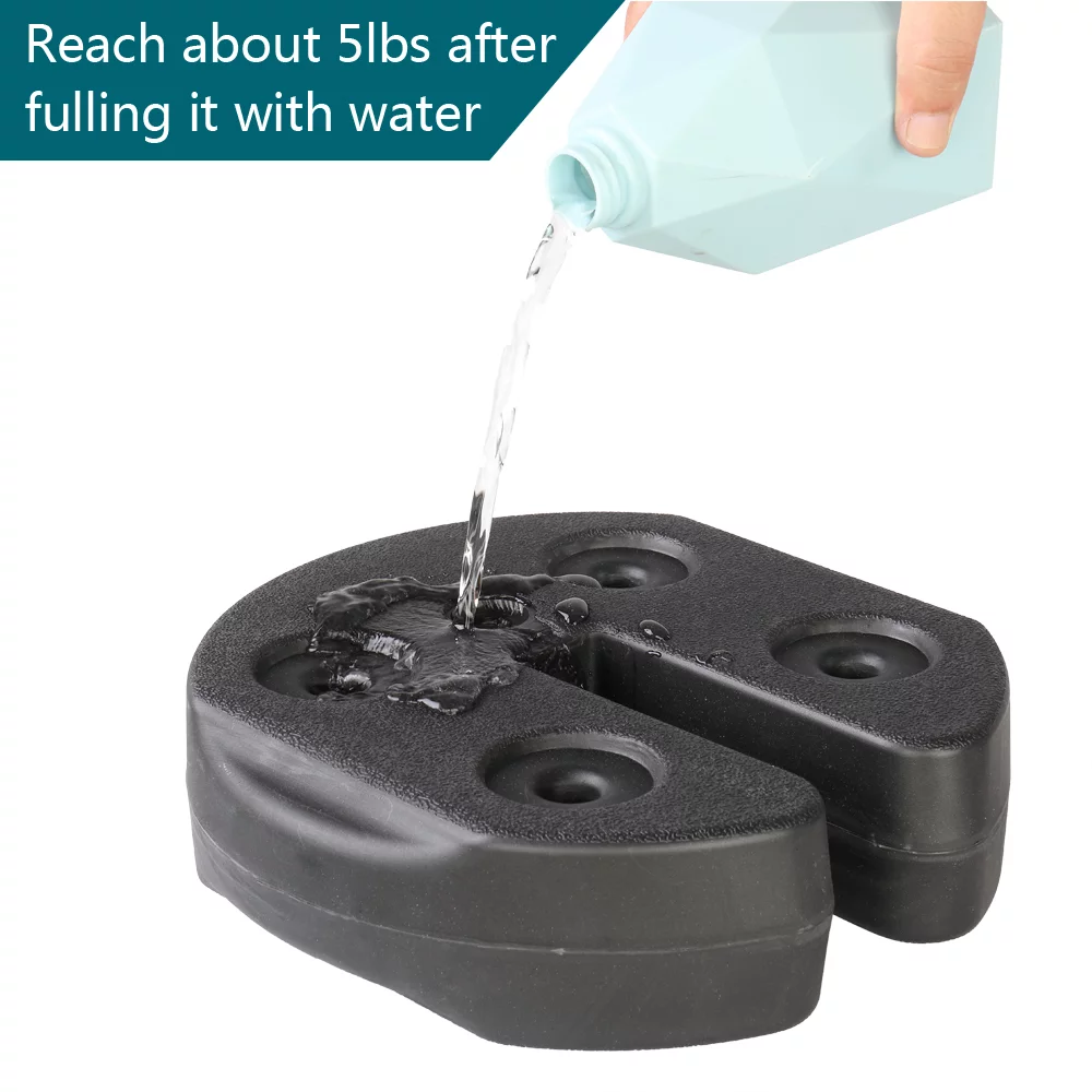 Canopy Weights Set of 4,Easy Tent Weights,No Sliding for Stably Secure Tents, Canopies, and Umbrellas at Outdoor Events