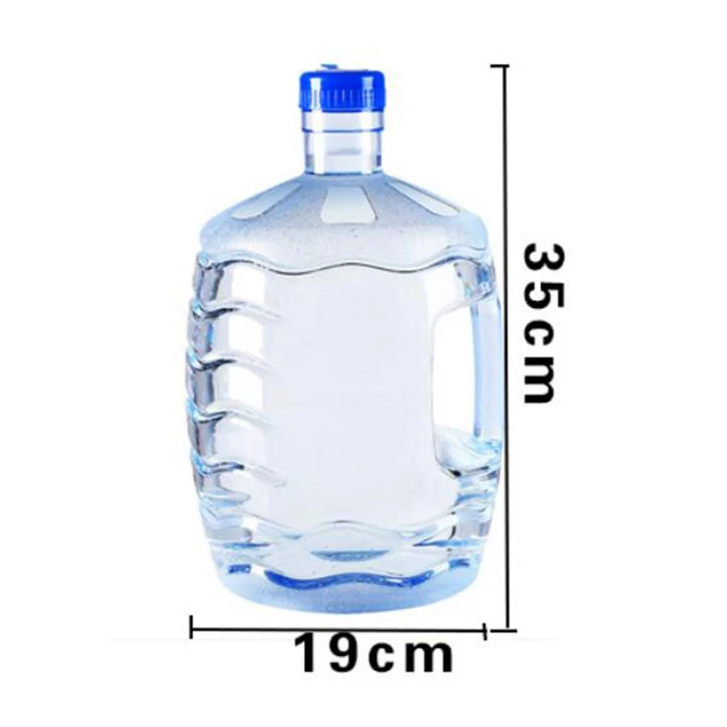 2 Gallon Water Container Jug Bottle with Carry Handle | Reusable Leak-