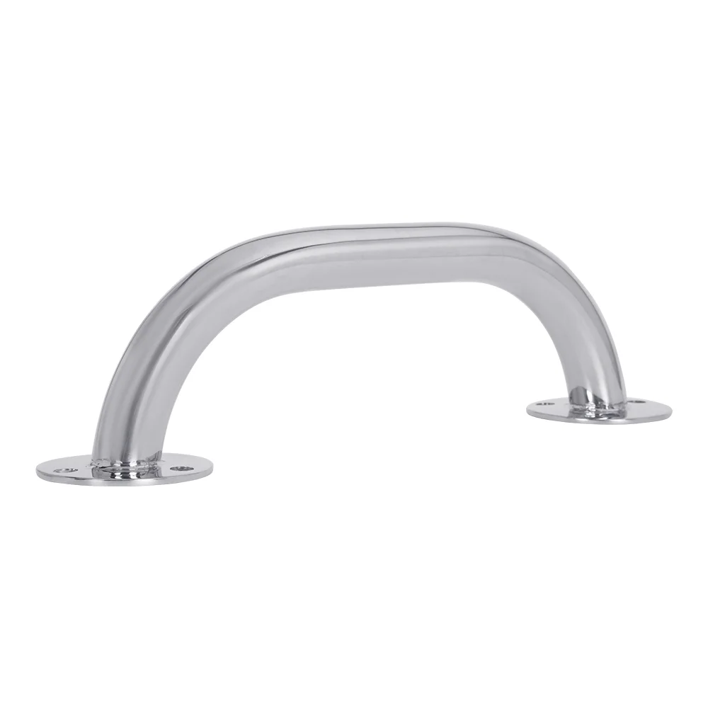 White Water 78818S Marine 304 Stainless Steel Round Flange Grab Rail