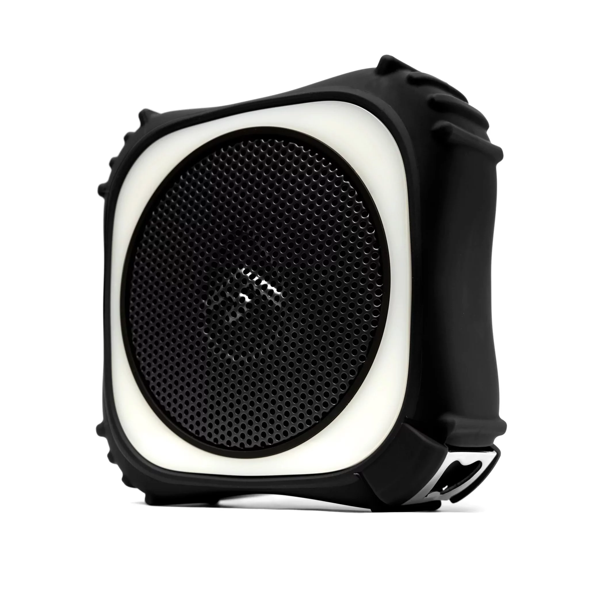 ECOXGEAR EcoEdge Pro Bluetooth Portable Speaker, Waterproof, LED Party Lights, Siri & Google Voice Assistant, Black