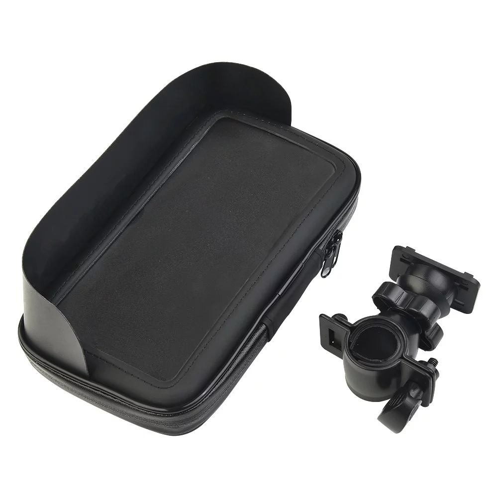Motorcycle ATV Handlebar Holder Mount Bag Case For Mobile Phone GPS Waterproof