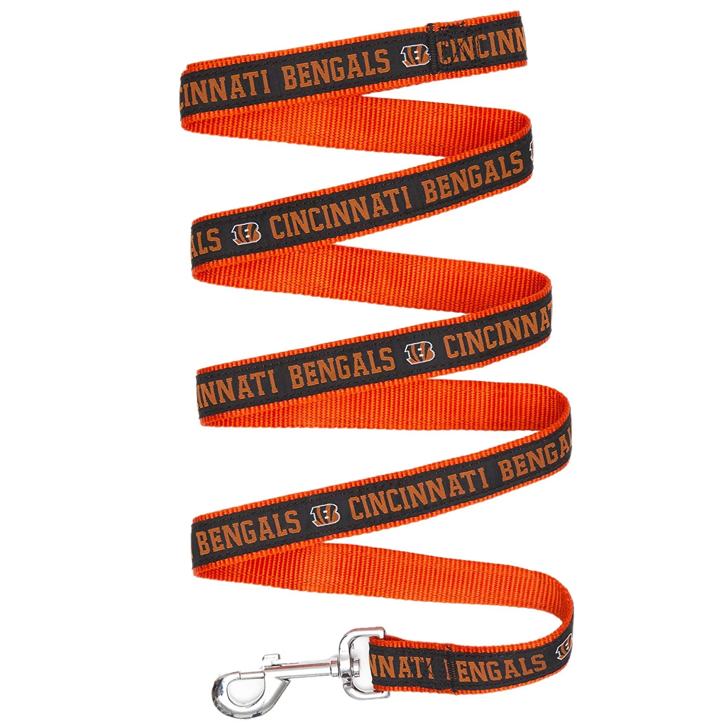 Pets First NFL Cincinnati Bengals Heavy Duty and Durable Dogs and Cats Sports Leash - Medium