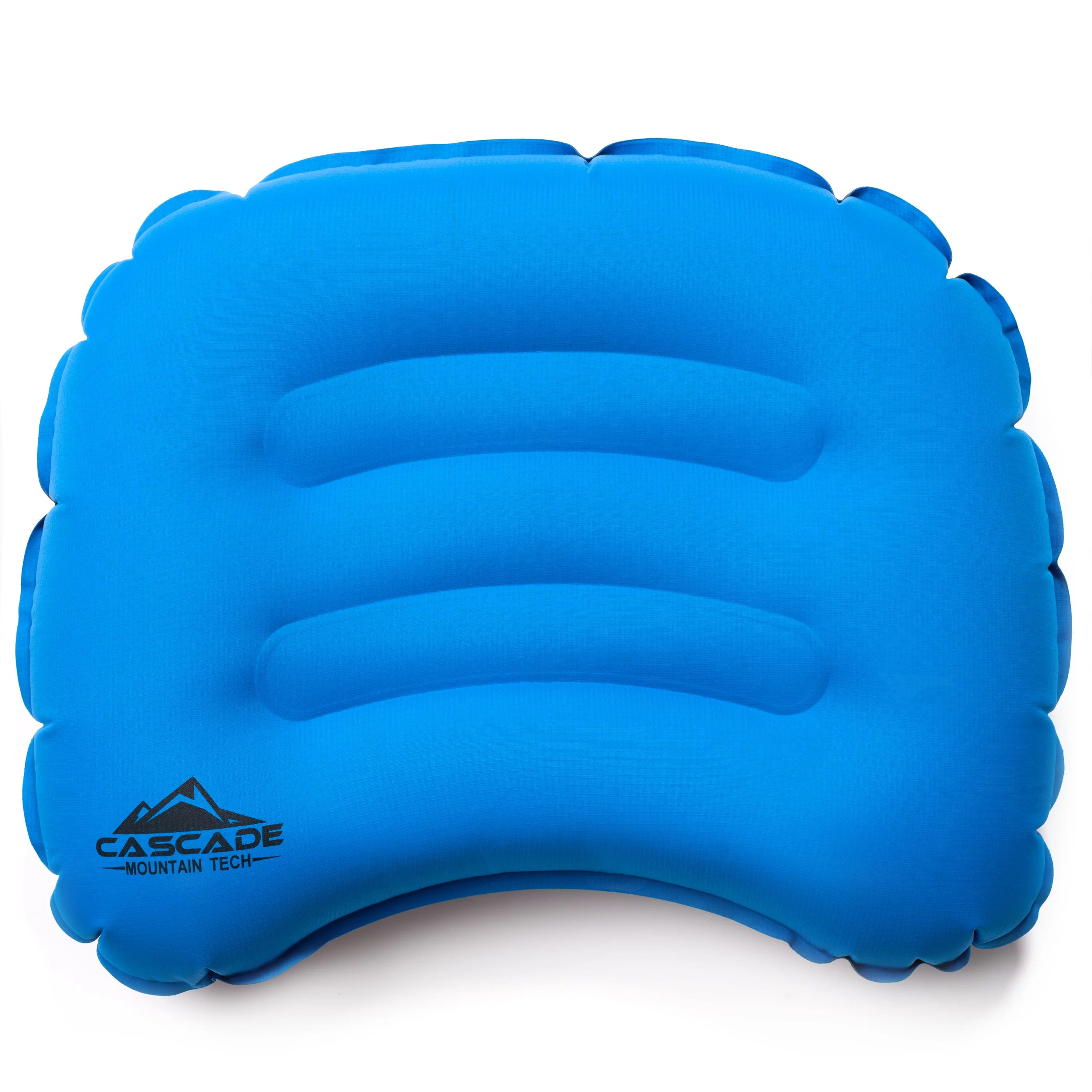 Cascade Mountain Tech Insulated Sleeping Pad with Pillow - Blue