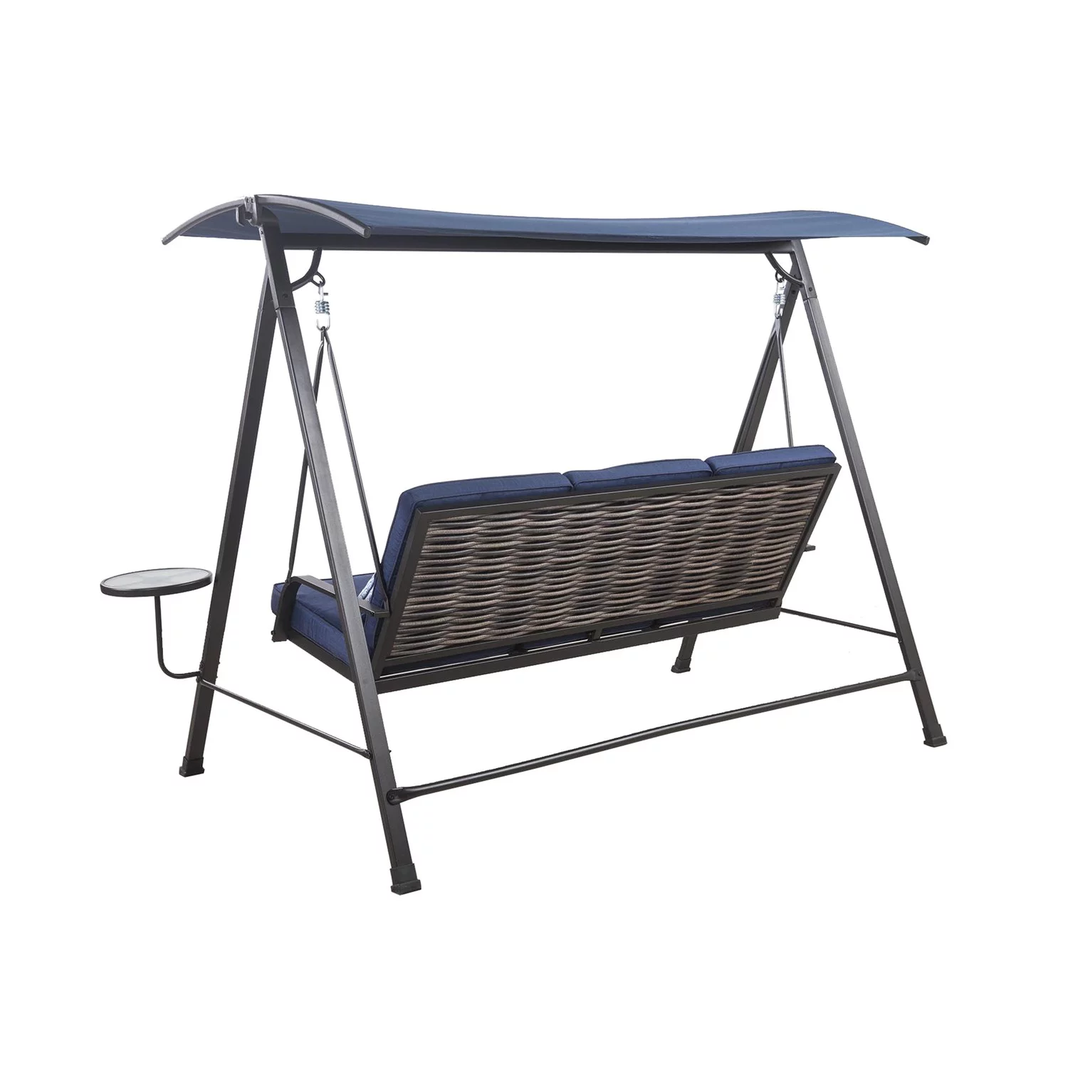 Garden Winds Replacement Canopy Top Cover Compatible with The Living Accents 20S6026B Swing - True Navy - Riplock 350