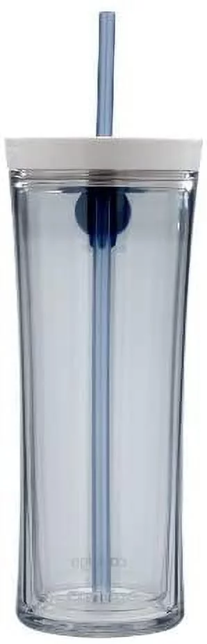 Contigo Autoclose Shake & Go Tumbler, 20 Oz, Clear/Monaco