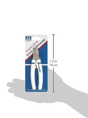 millers forge doggy man stainless steel professional dog and cat nail clipper, plier style, 5-inch