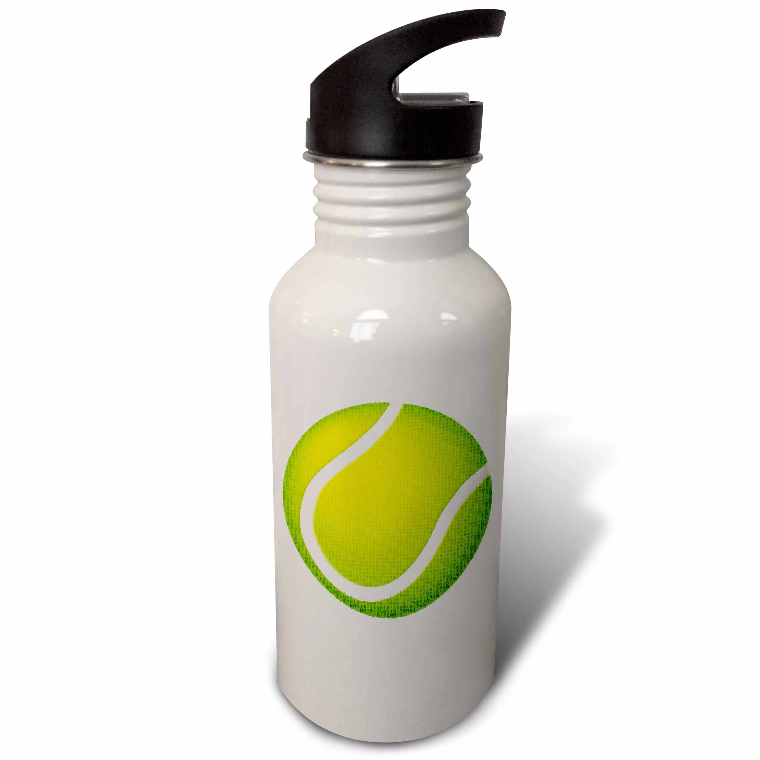 Tennis Typed Text Background 21 oz Sports Water Bottle wb-217235-1