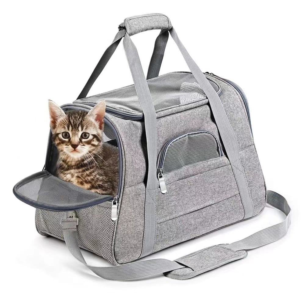 Arealer Pet Carrier Portable Cat And Dog Outgoing Bag Breathable Pet Car Carrying Bag