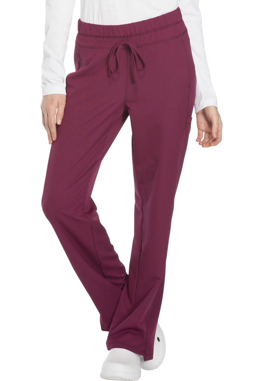 Dickies Dynamix Scrubs Pant for Women Mid Rise Straight Leg Drawstring DK130