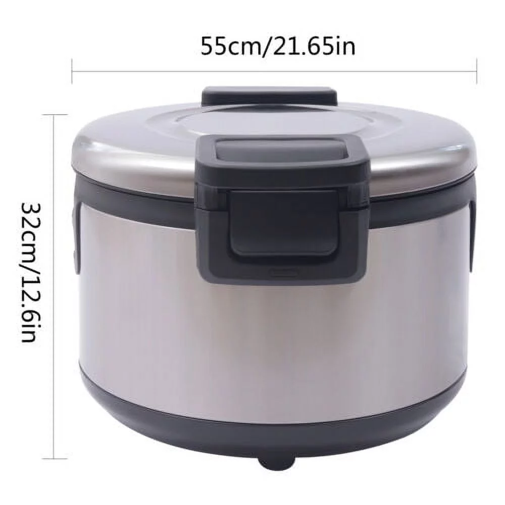 19L Electric Sushi Rice Warmer Commercial Non-stick Inner Pot Rice Cooker