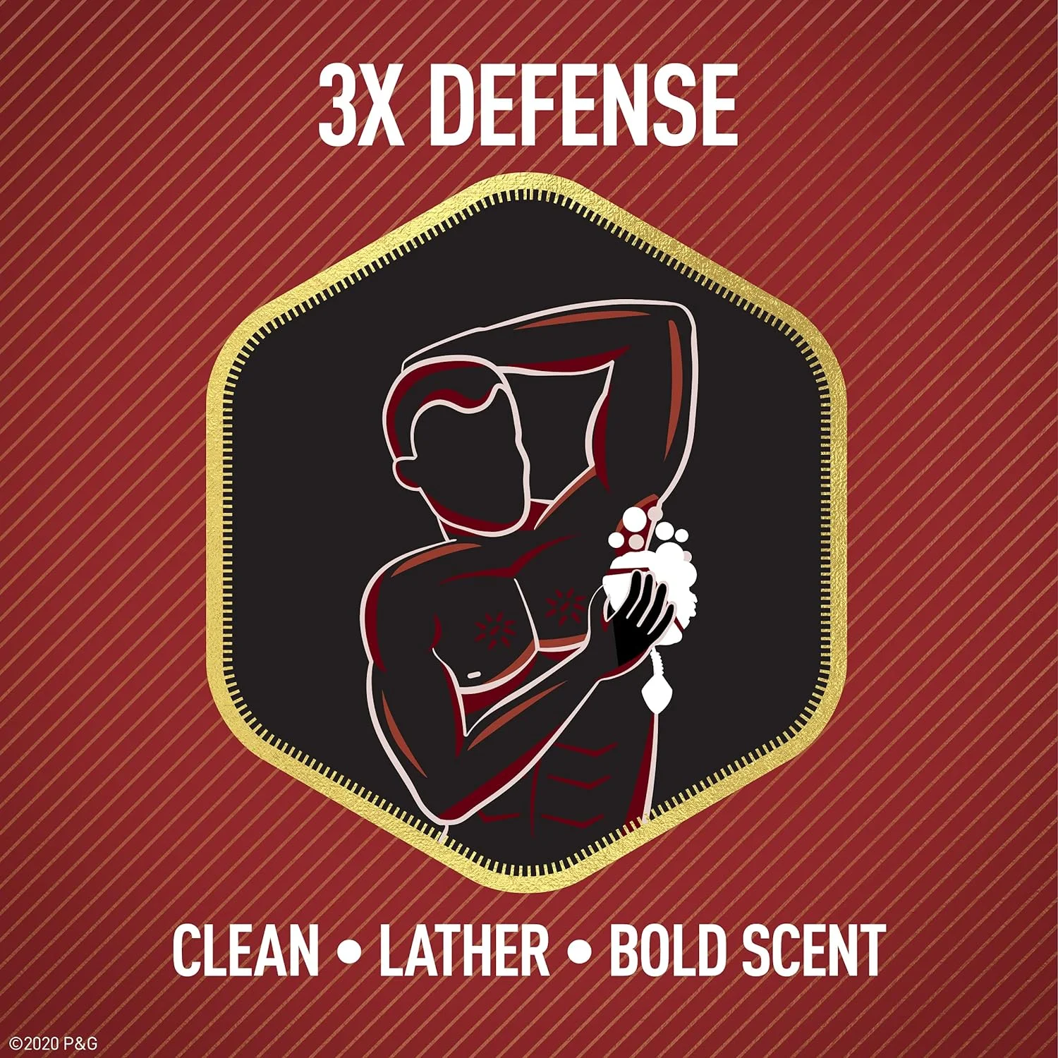 Old Spice Red Zone Swagger Body Wash, Scent of Confidence, 3 fl oz (Pack Of 6)