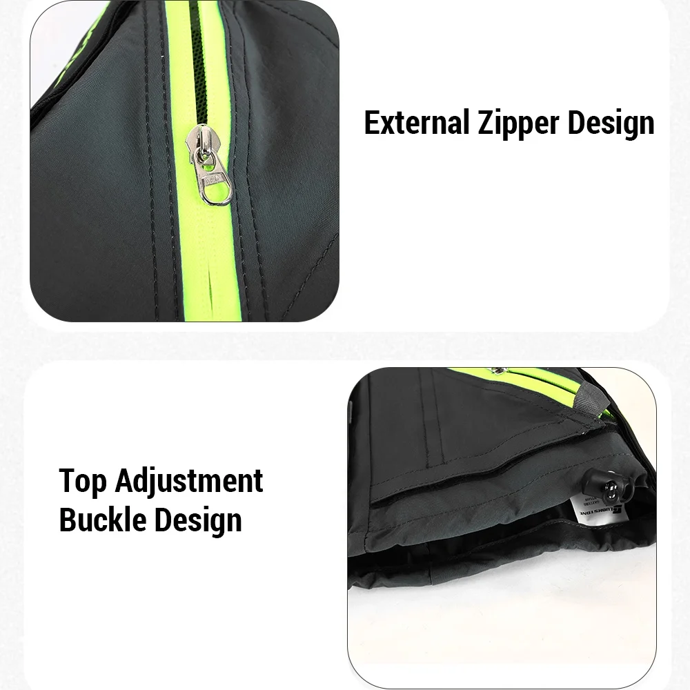 Enjoy Snowy Excursions with Luckstone Winter Hiking Gaiters, Dual Layer Breathable Skiing Foot Warmer