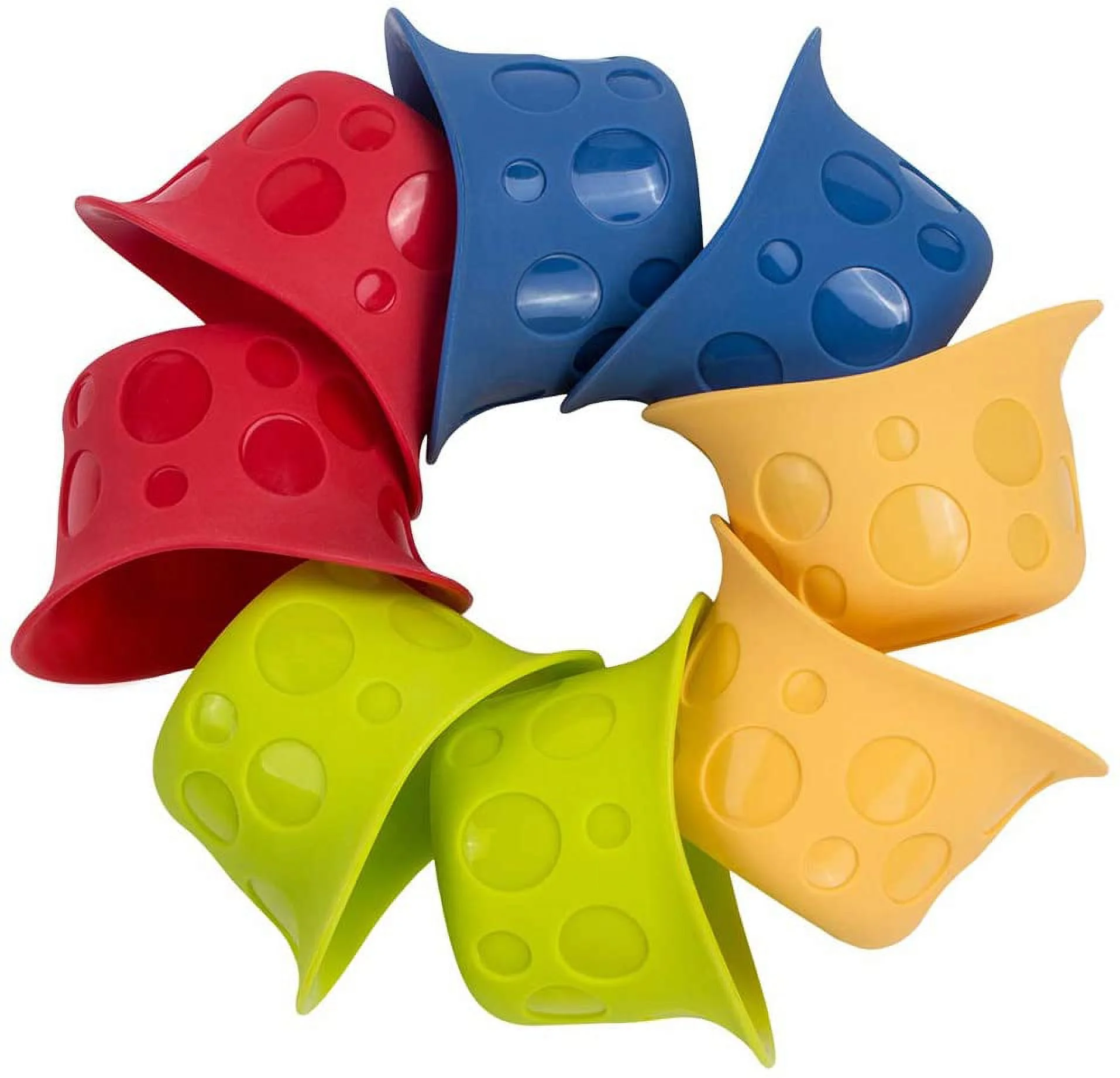 Webake Baking Cup Muffin Cupcake Liner Silicone Popover Pan Jelly Mold Dessert Tray Mini Caramel Pudding Cup 8 Pack