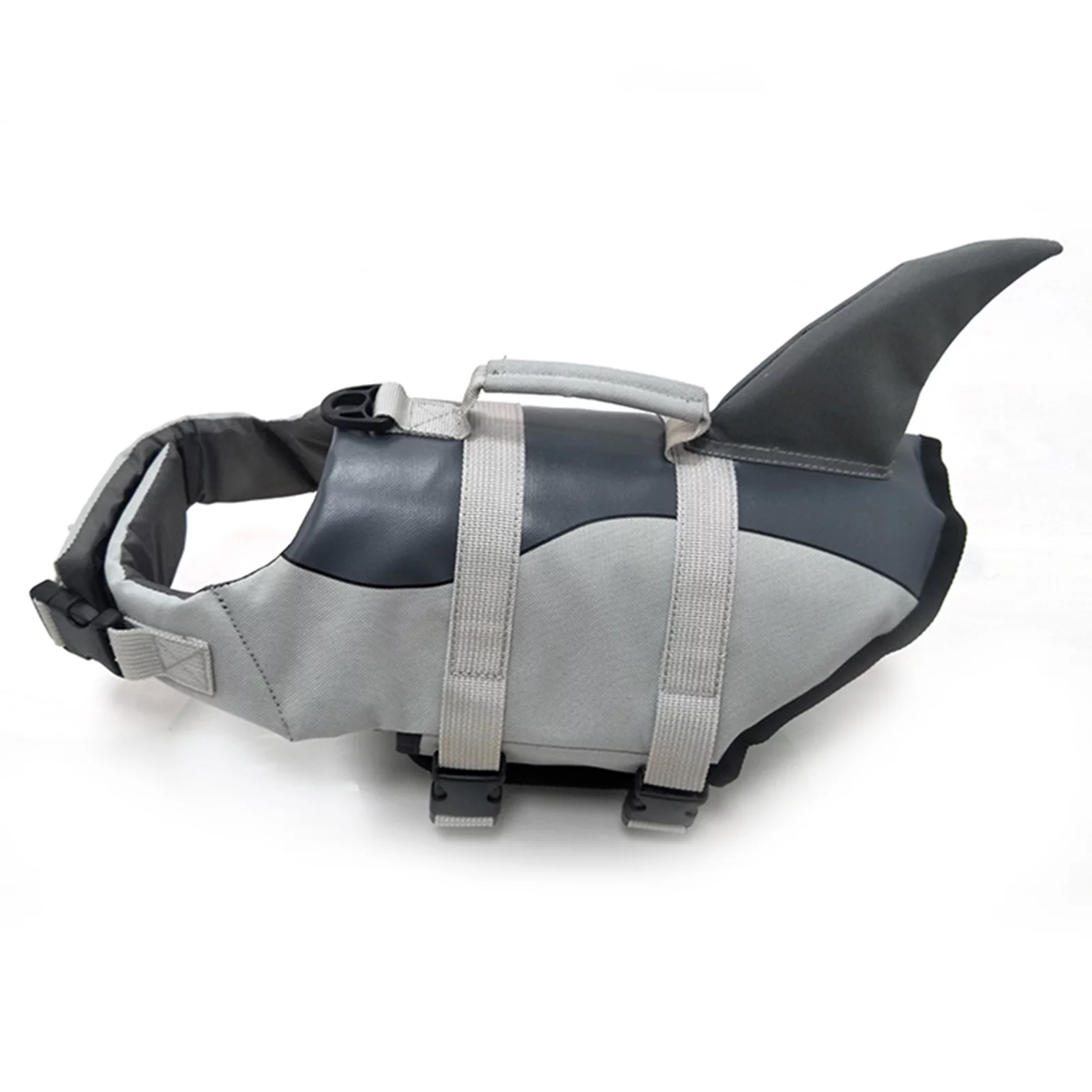 Dazzduo Lifejackets,Swimsuit Pet Shark Swimsuit Shark Swimsuit Vest Swimsuit Vest Pet Pet at The Pool Swimsuit Preserver Water Safety