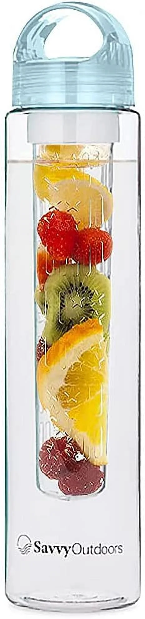 Infusion Fruit Infuser Water Bottle - BPA Free Insulated Water Bottle, Reusable Water Bottle with Fruit Infuser, Easy-to-Clean Gym Accessories for Women, Sports Water Bottle, Savvy Outdoors