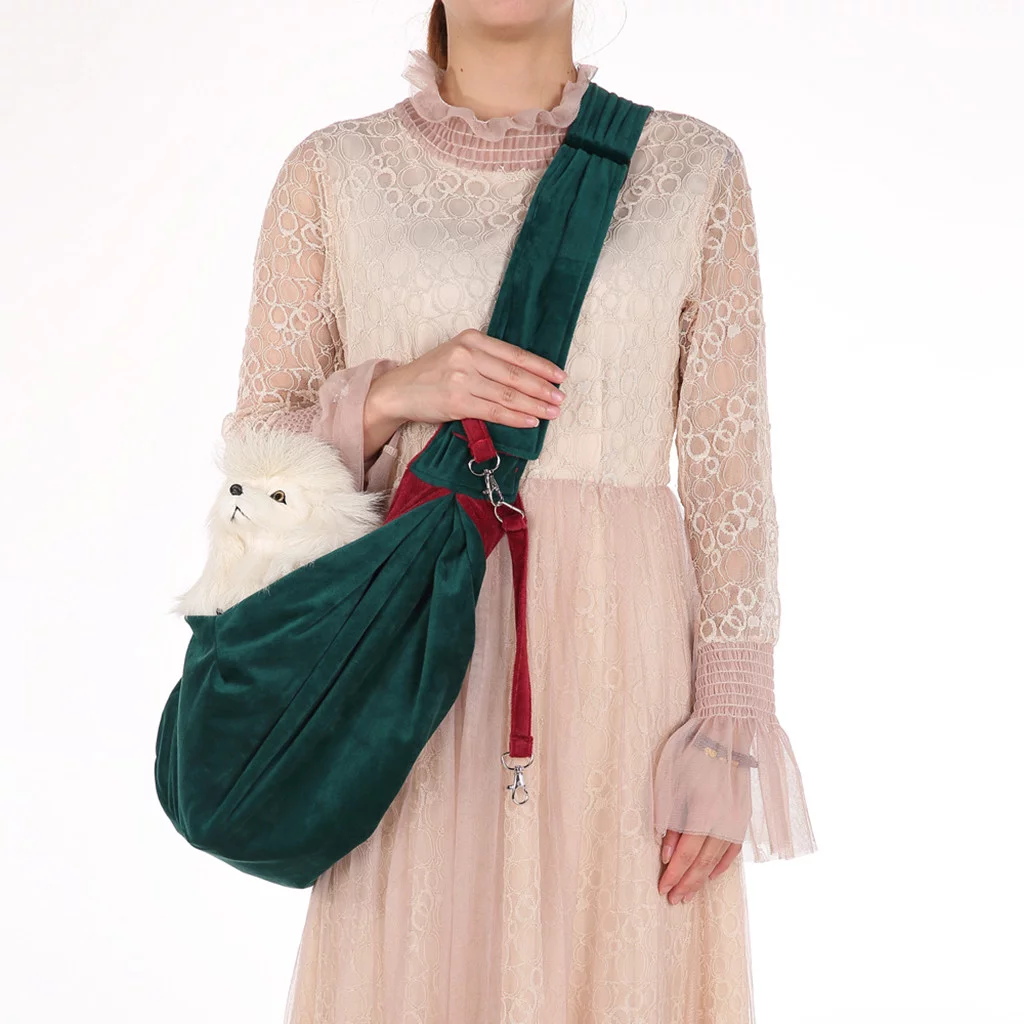 〖Hellobye〗Adjustable Small Pet Dog Cat Carrier Shoulder Sling Bag Tote Outside Travel Bag