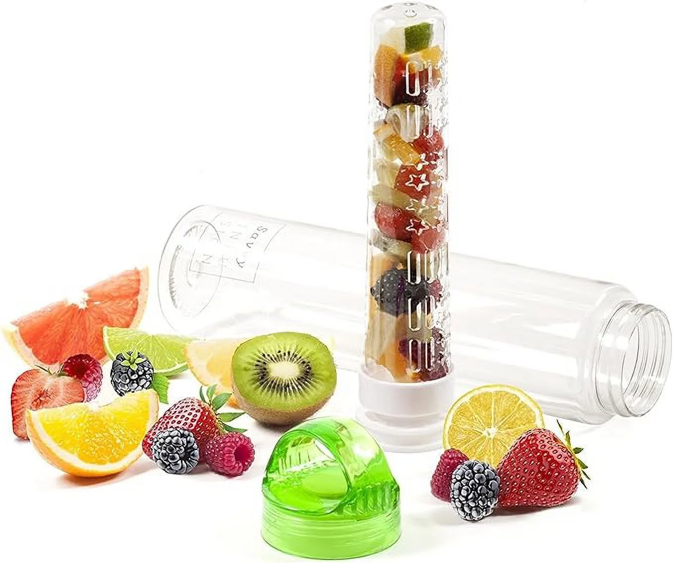 Infusion Fruit Infuser Water Bottle - BPA Free Insulated Water Bottle, Reusable Water Bottle with Fruit Infuser, Easy-to-Clean Gym Accessories for Women, Sports Water Bottle, Savvy Outdoors