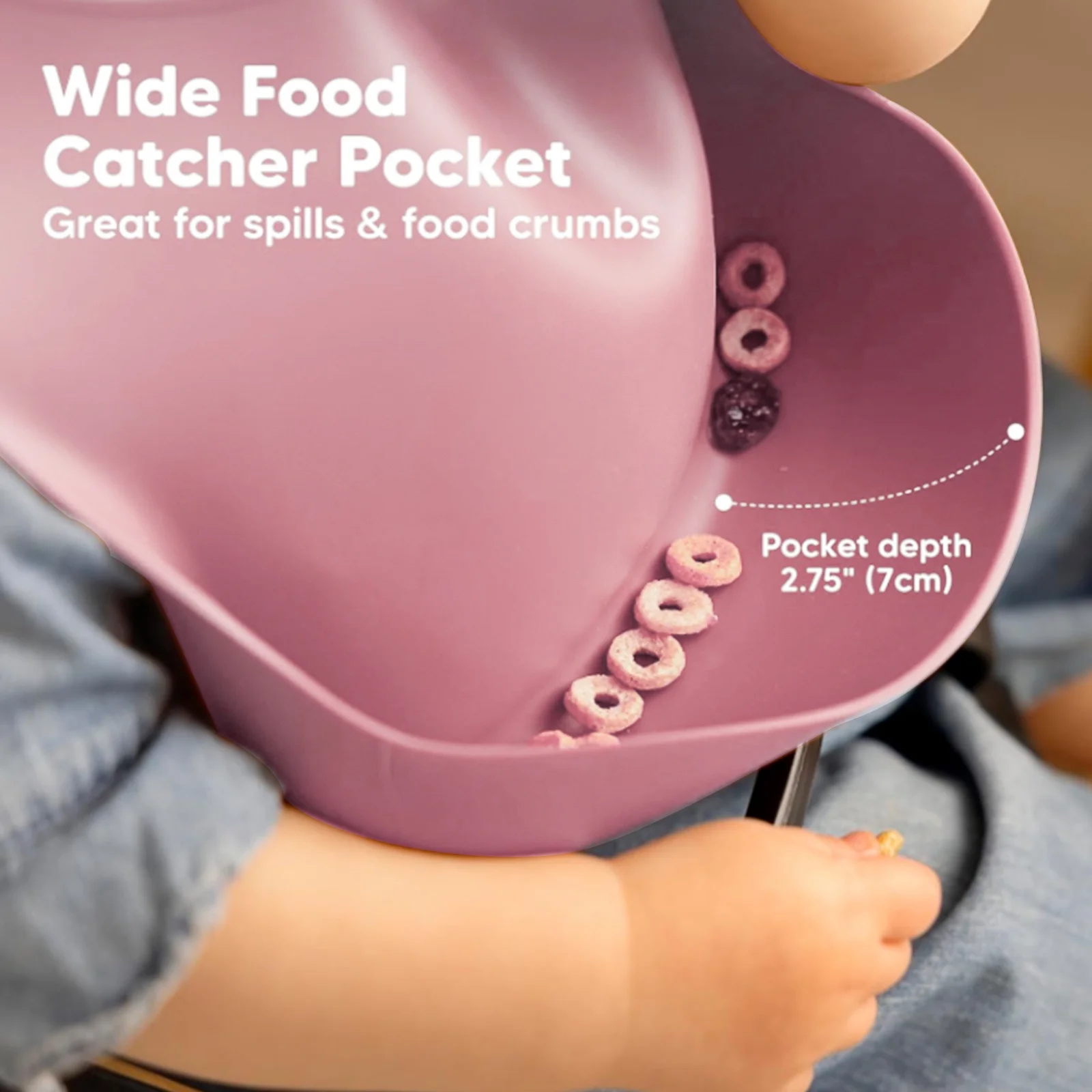 Benoxine Silicone Baby Feeding Set,Baby Led Weaning Set, 7Pcs-BPA Free，100% Food-Grade Silicone，6M+