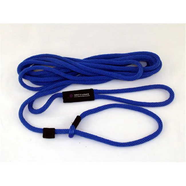 Soft Lines PSW20820PACIFICBLUE Floating Dog Swim Slip Leashes 0.5 In. Diameter By 20 Ft. - Pacific Bllue