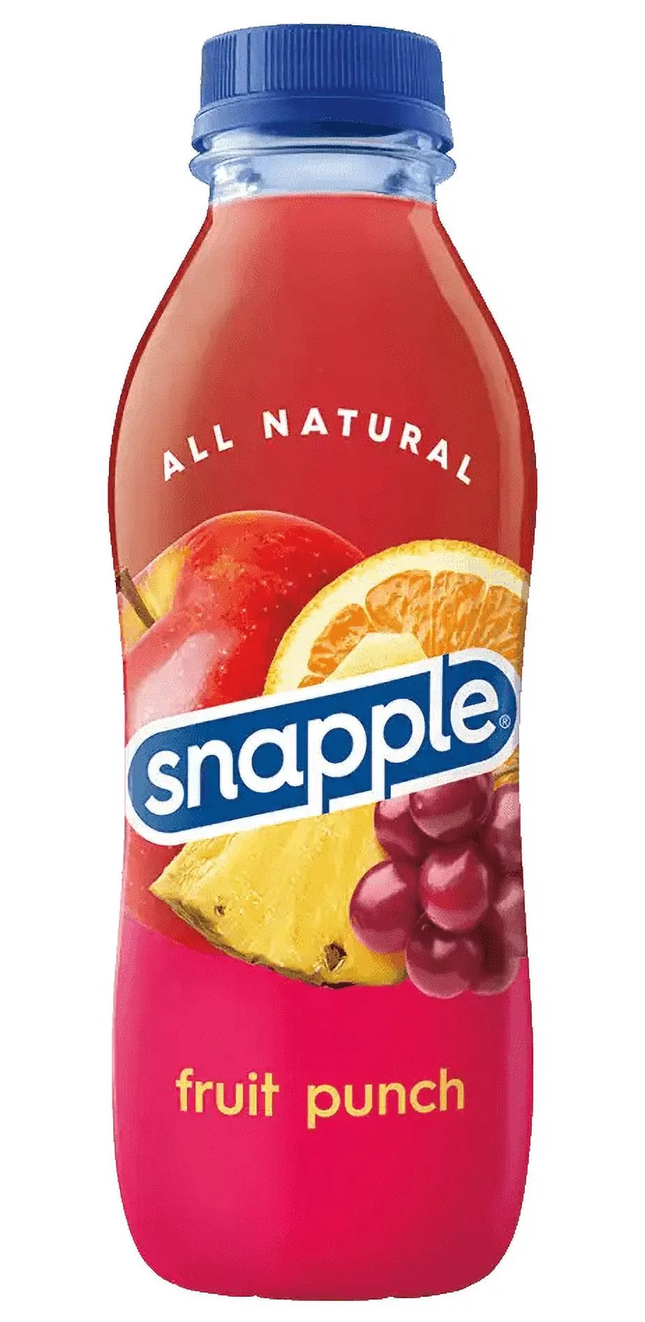 Snapple Juice Fruit Punch, 16 Fl. Oz, 24 Pack