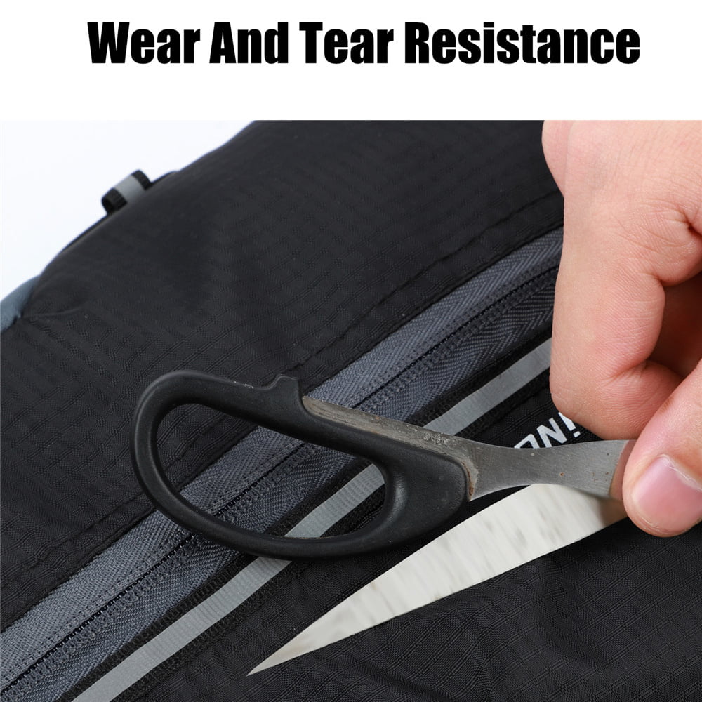 ammoon Cycling Backpack, Black Green Waterproof Bag with Breathable Design, 10L Ultralight Bike Water Bag