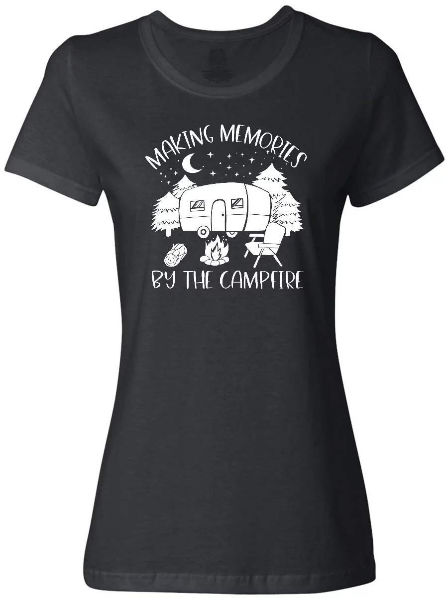 Inktastic Making Memories By The Campfire Women's T-Shirt