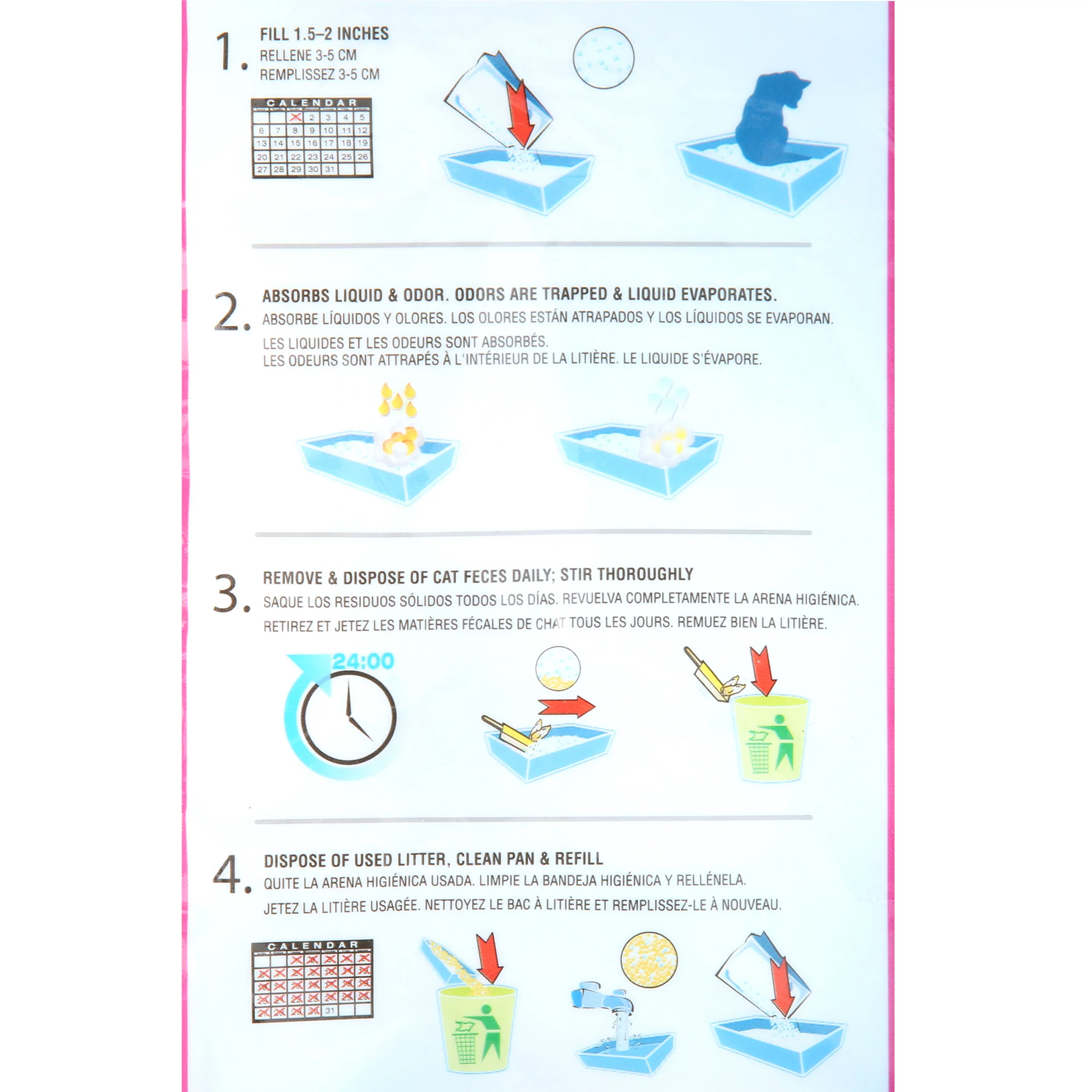 Ultra Pearls Cat Litter, 5-lb Bag, White