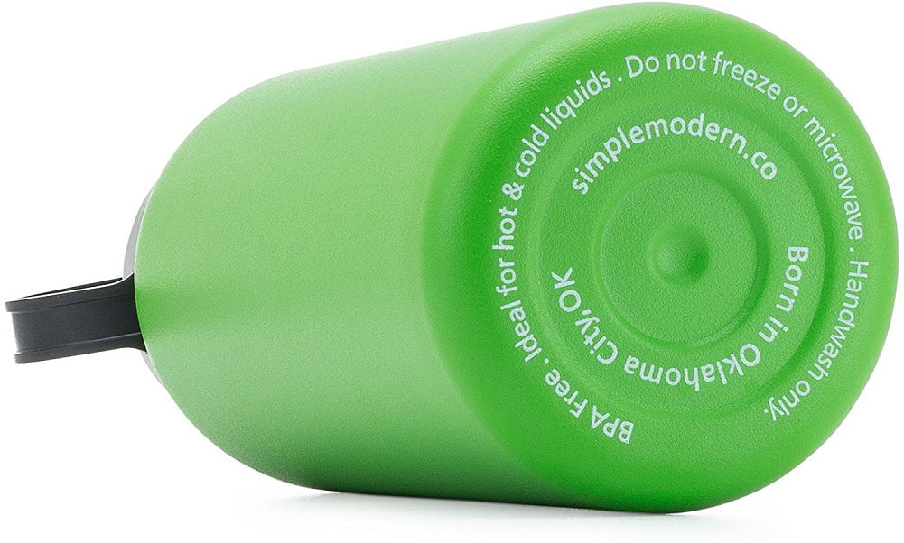 Simple Modern 32 oz. Summit Water Bottle 2-Pack, Candy Apple Green/Stainless Steel