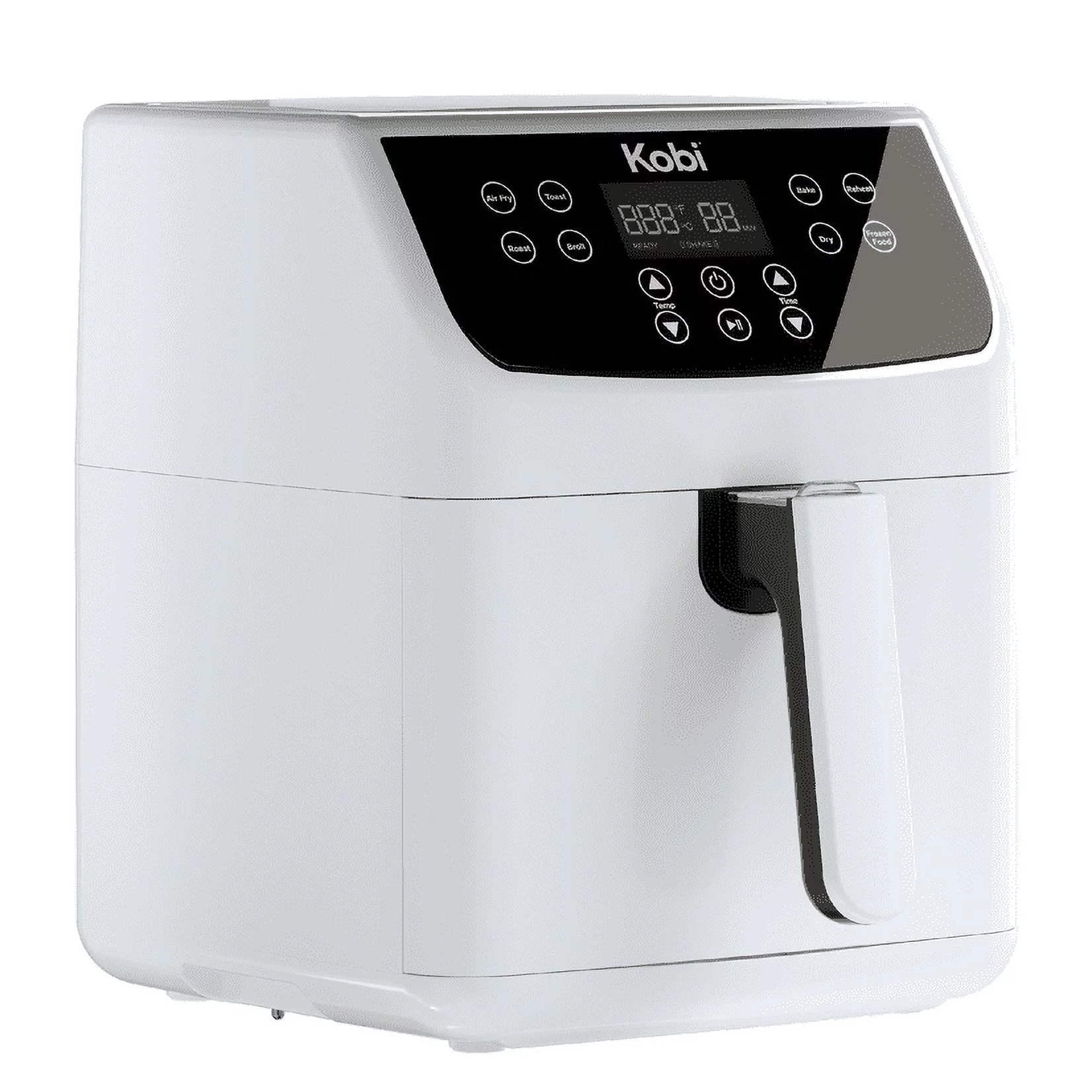 KOBI 5.8 Quart capacity 1700-Watt Capacity 90-400 Degree Temperature Range Digital Air Fryer