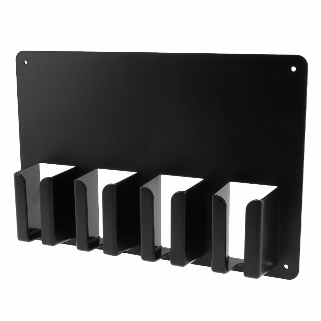 Professional Salon Durable Wall Mounted Hair Colors Storage Rack Organizer 4 Holder Shelf, 30 X 20 X 4.5cm