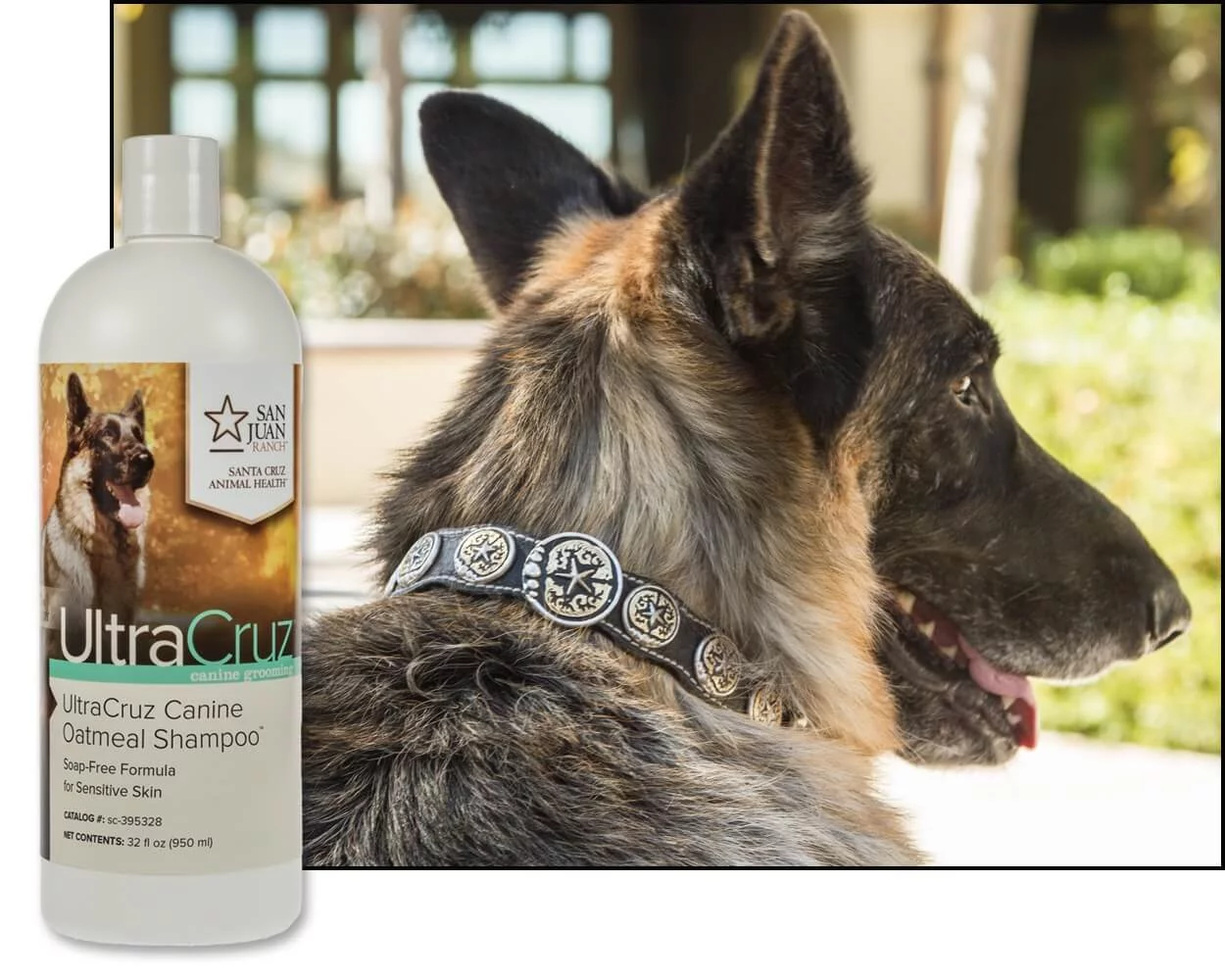 UltraCruz Canine Oatmeal Dog Shampoo, 32 oz