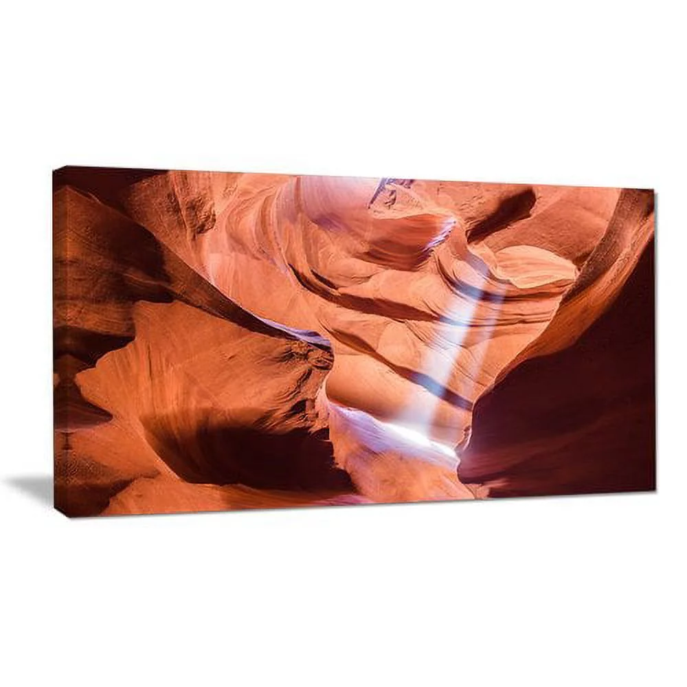 Design Art 'Light to Antelope Canyon' Graphic Art on Wrapped Canvas