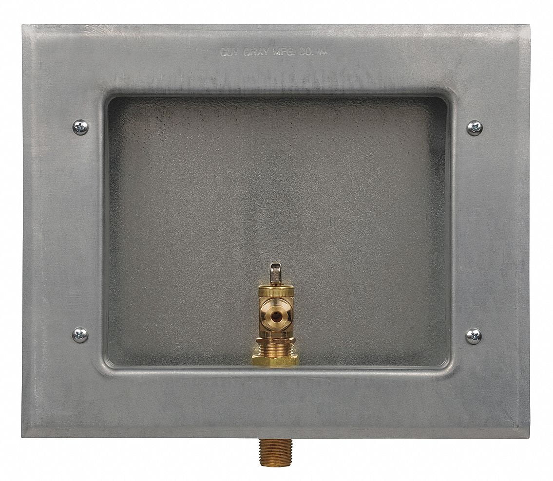 Guy Gray Outlet Box,Ice Maker,1/2 in MIP,Low Lead 88158