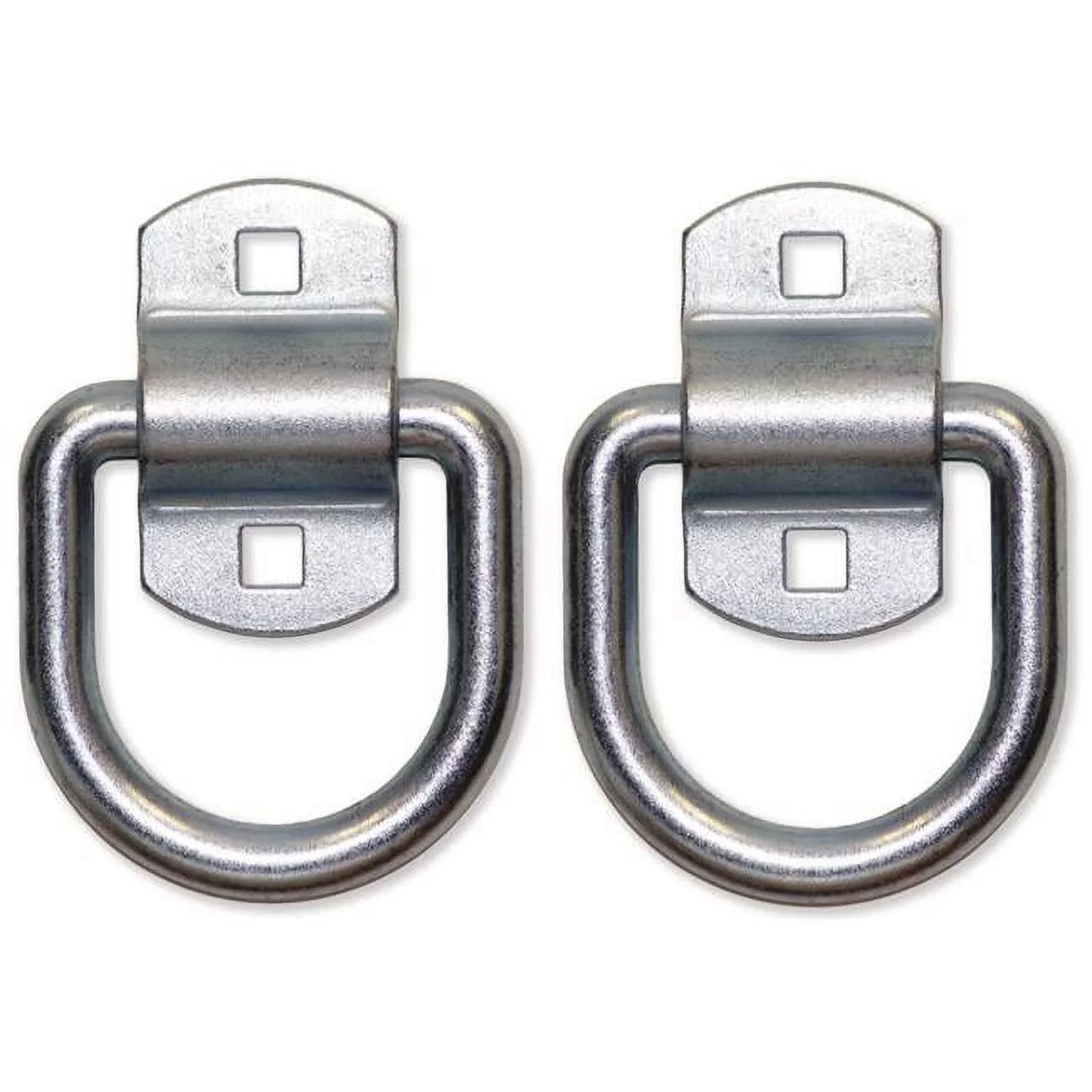 2 Pc Universal Fit Truck Bed Anchor 82485 Chrome Plated Tie Down Loop Hooks Pickup Bed