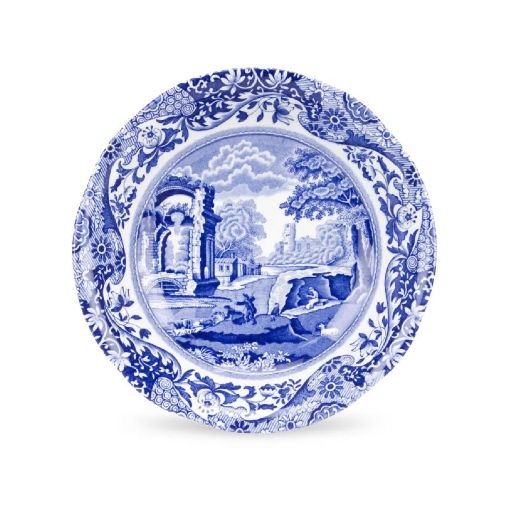 Spode Blue Italian Ascot Cereal Bowl