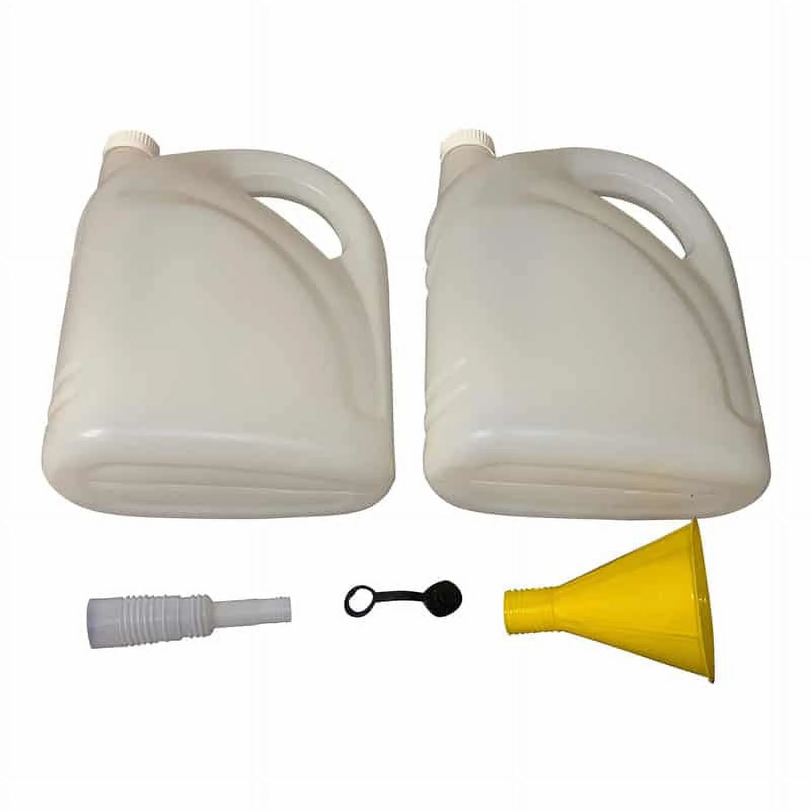 No Spill 5 Liter/1.32 Gallon Water Bottle with Child Resistant Airtight Lids