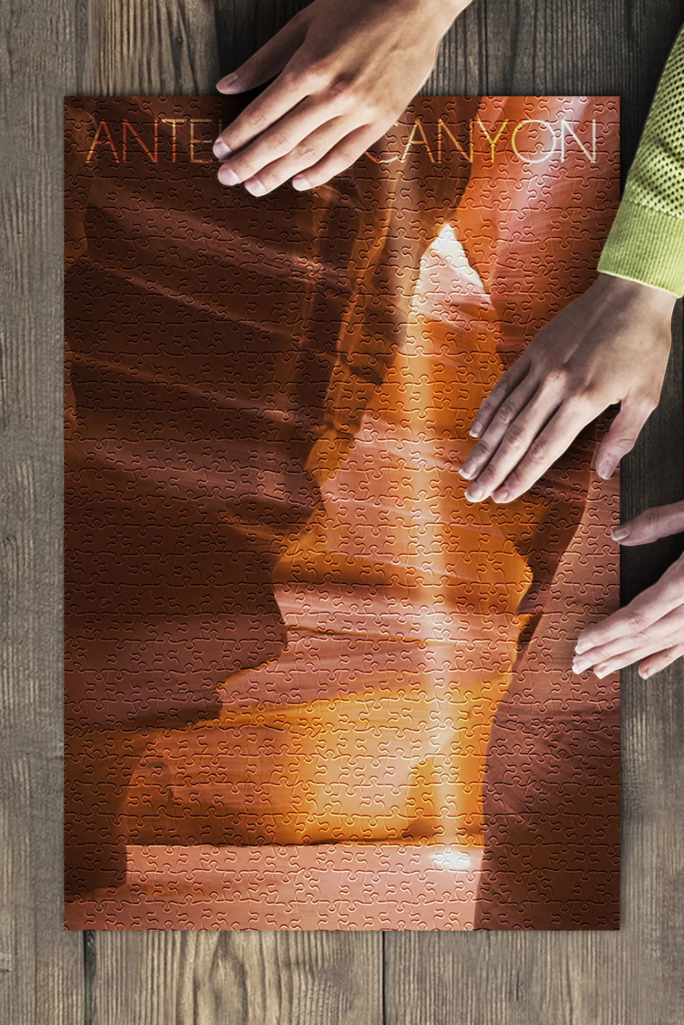 Antelope Canyon, Arizona, 500 Piece Challenging 19 x 27 Jigsaw Puzzle for Adults and Family, Made in USA