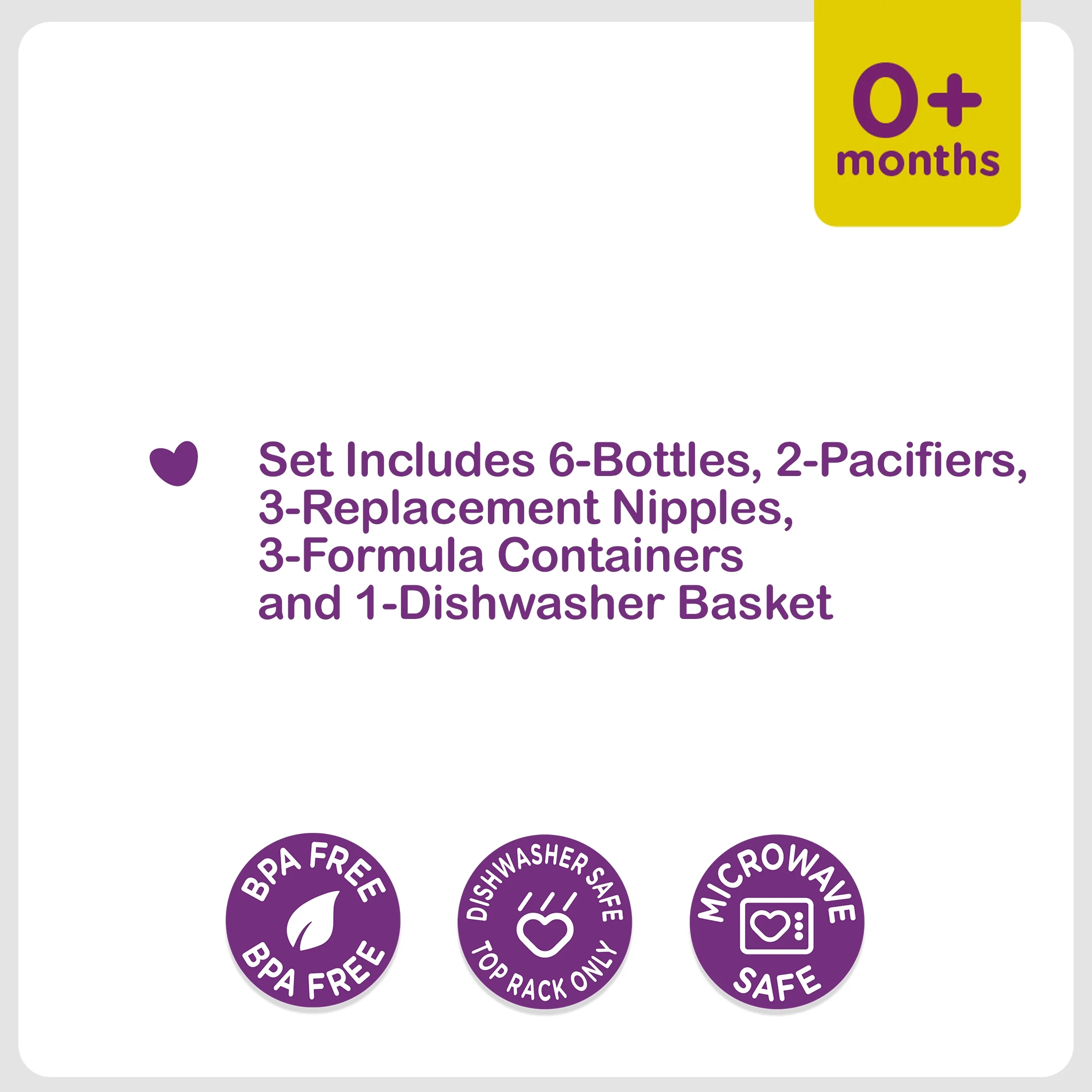 Parents Choice Parent`s Choice Bottle Starter Gift Set