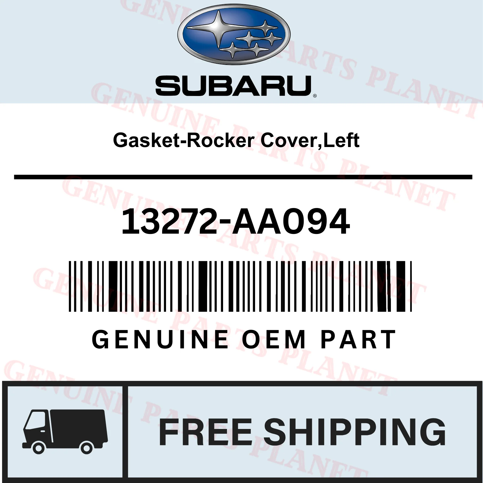 OEM Genuine Subaru 2002-2005 Gasket-Rocker Cover,Left - 13272-AA094
