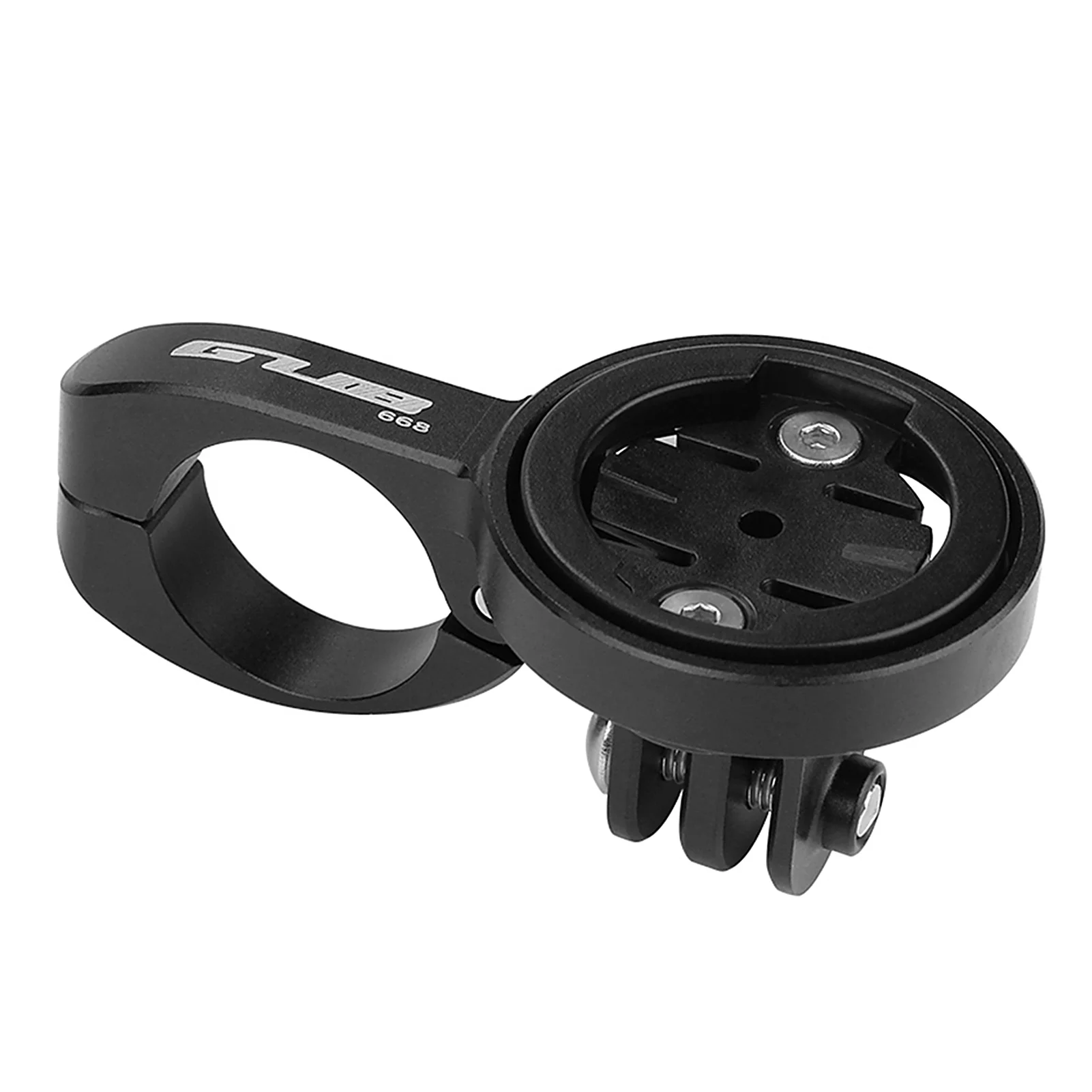 GUB 22.2mm Handlebar Computer Mount with 4 Adapters for Garmin for Bryton for Cateye for Sports