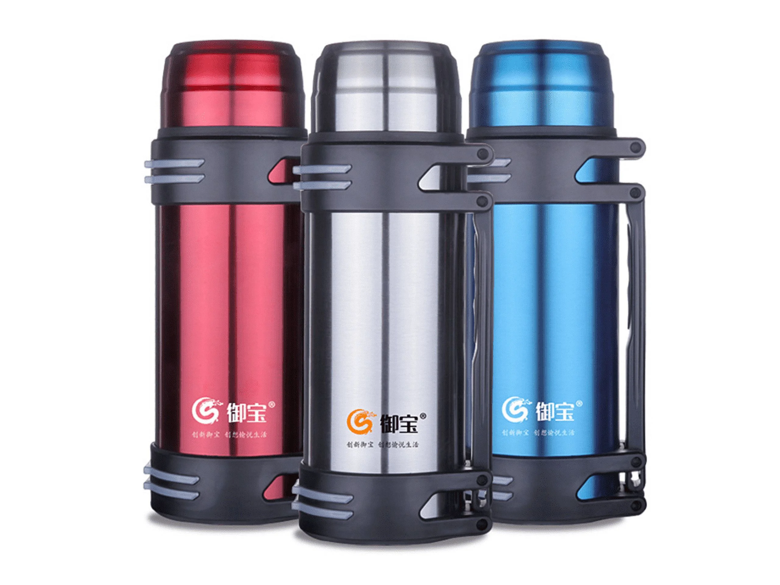 Portable 2.0L stainless steel Water Bottle The Insulated Cup vacuum water Cup