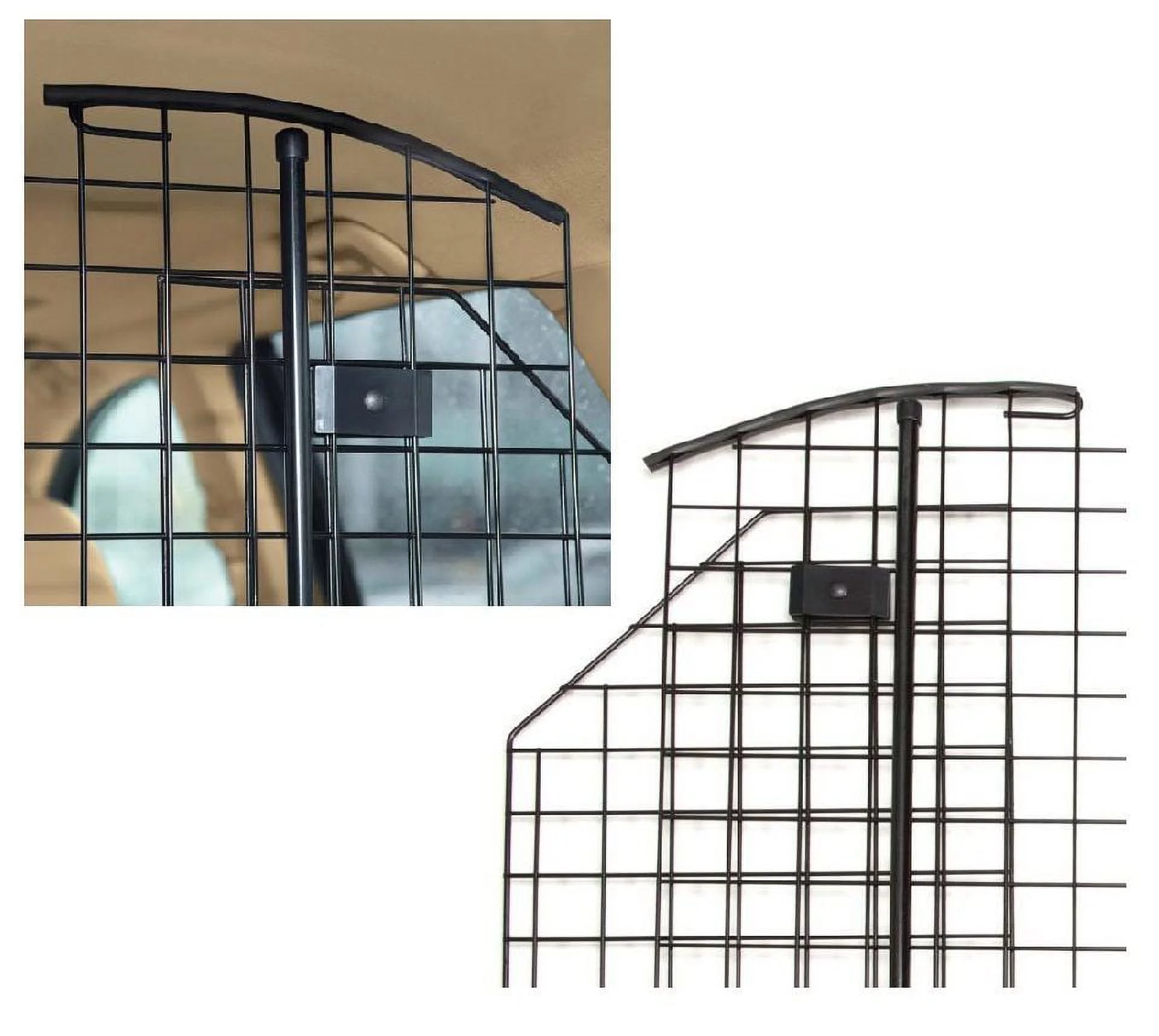 Adjustable Car Vehicle Safety Grid Dog & Cargo Area Barriers Keep Pets Gear Safe