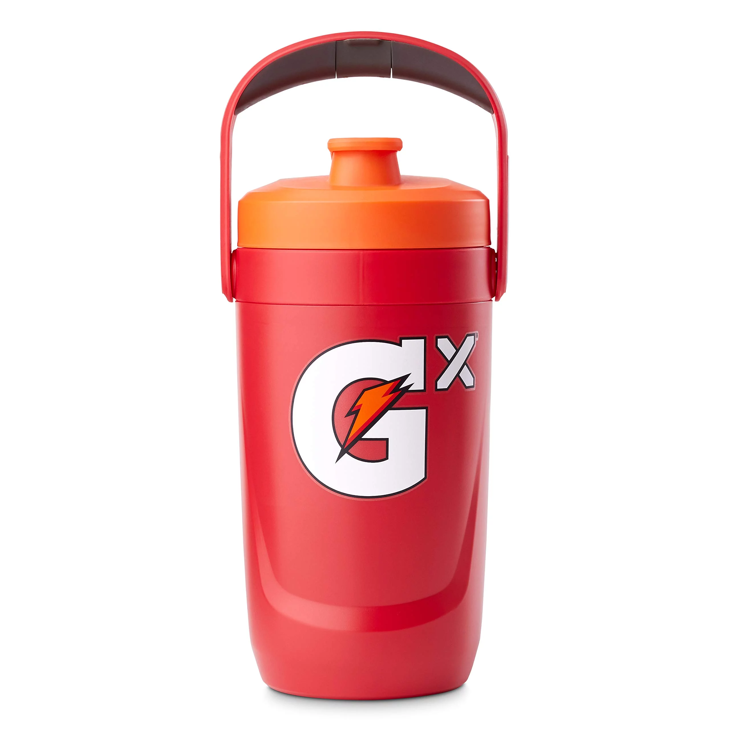 Gatorade Gx Performance Jug, 64oz, Leakproof, Non Slip Grip, Great for Athletes, Red