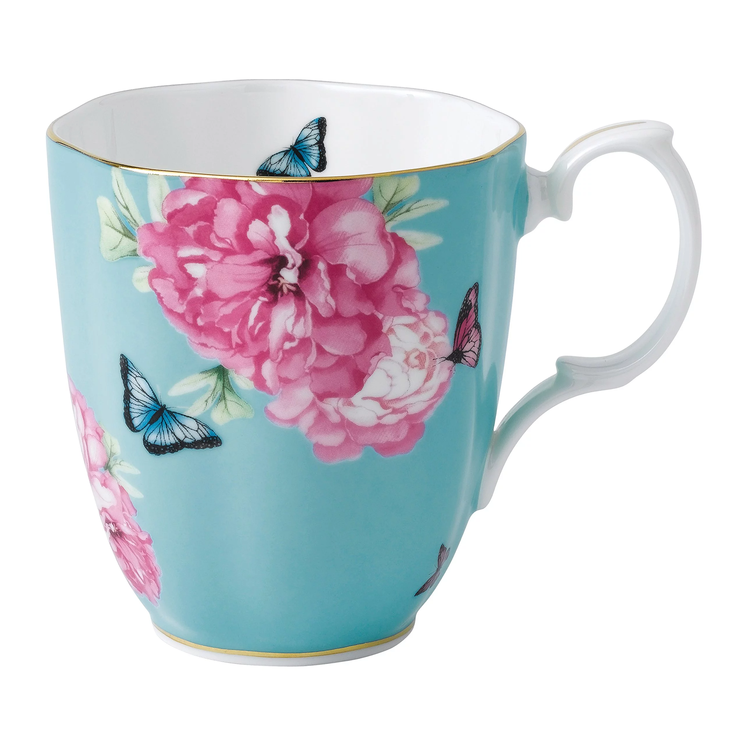 Royal Albert Friendship Vintage Mug Designed by Miranda Kerr, 13.5-Ounce