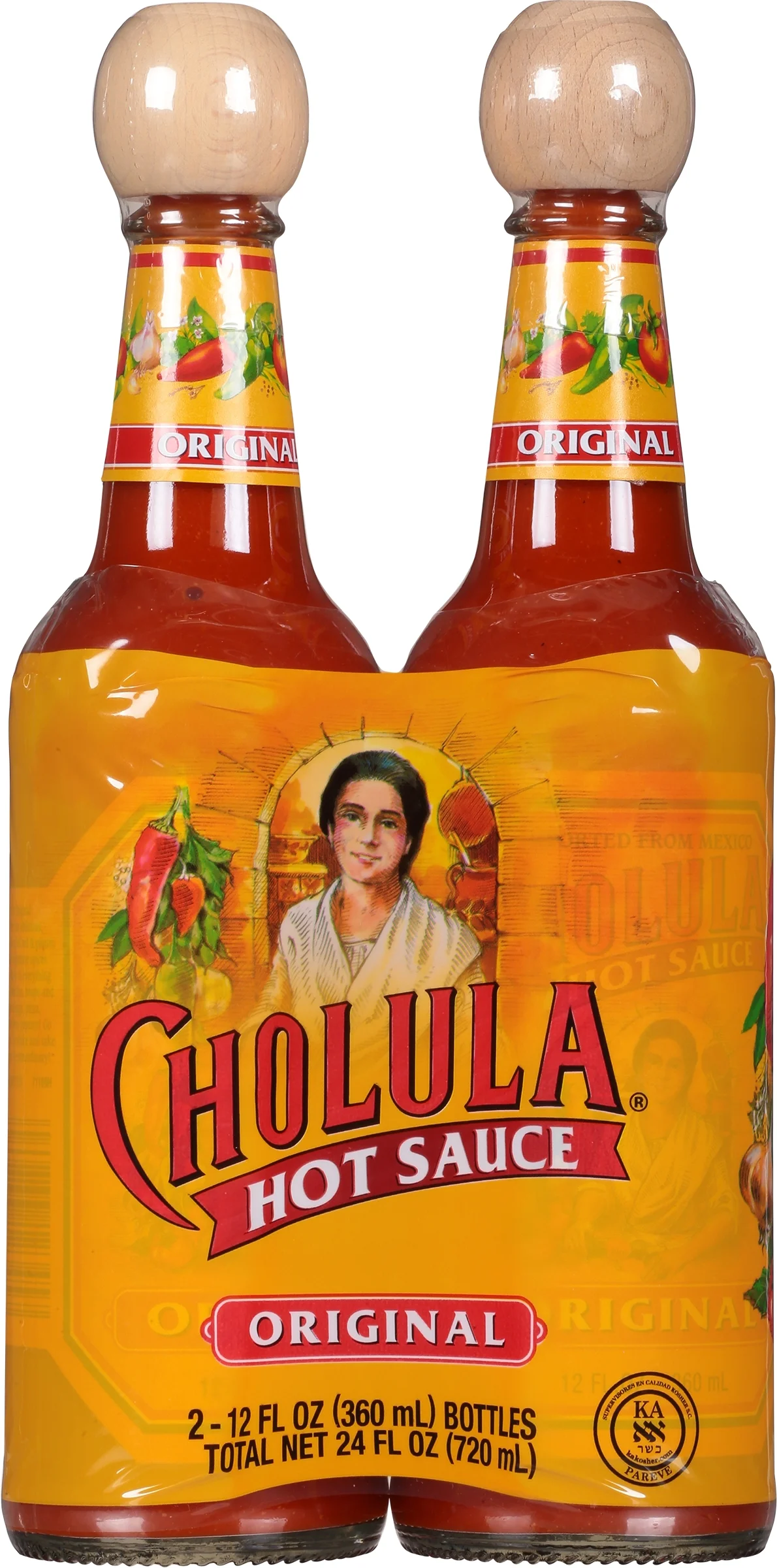 Cholula Hot Sauce (12 Ounce bottles 2 Pack)