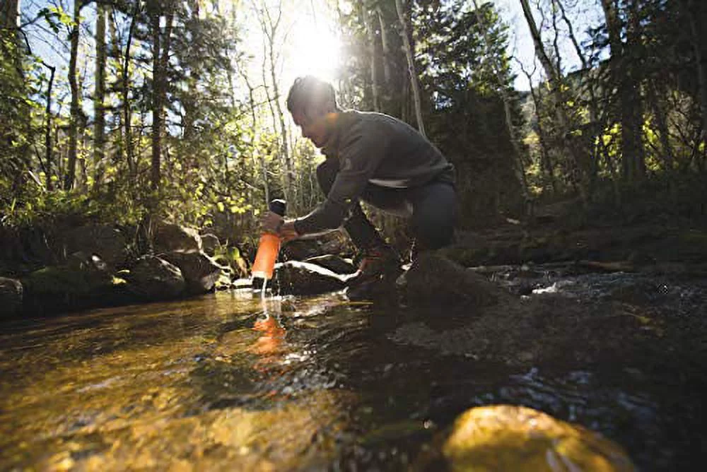 HydraPak Stash Water Bottle, Malibu Blue, 750ml,