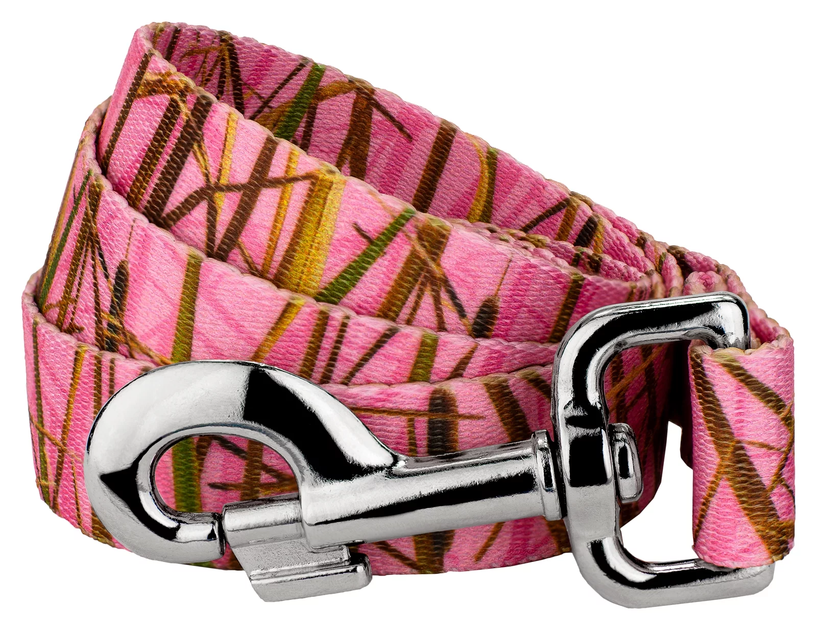 Country Brook Design® Pink Waterfowl Camo Dog Leash