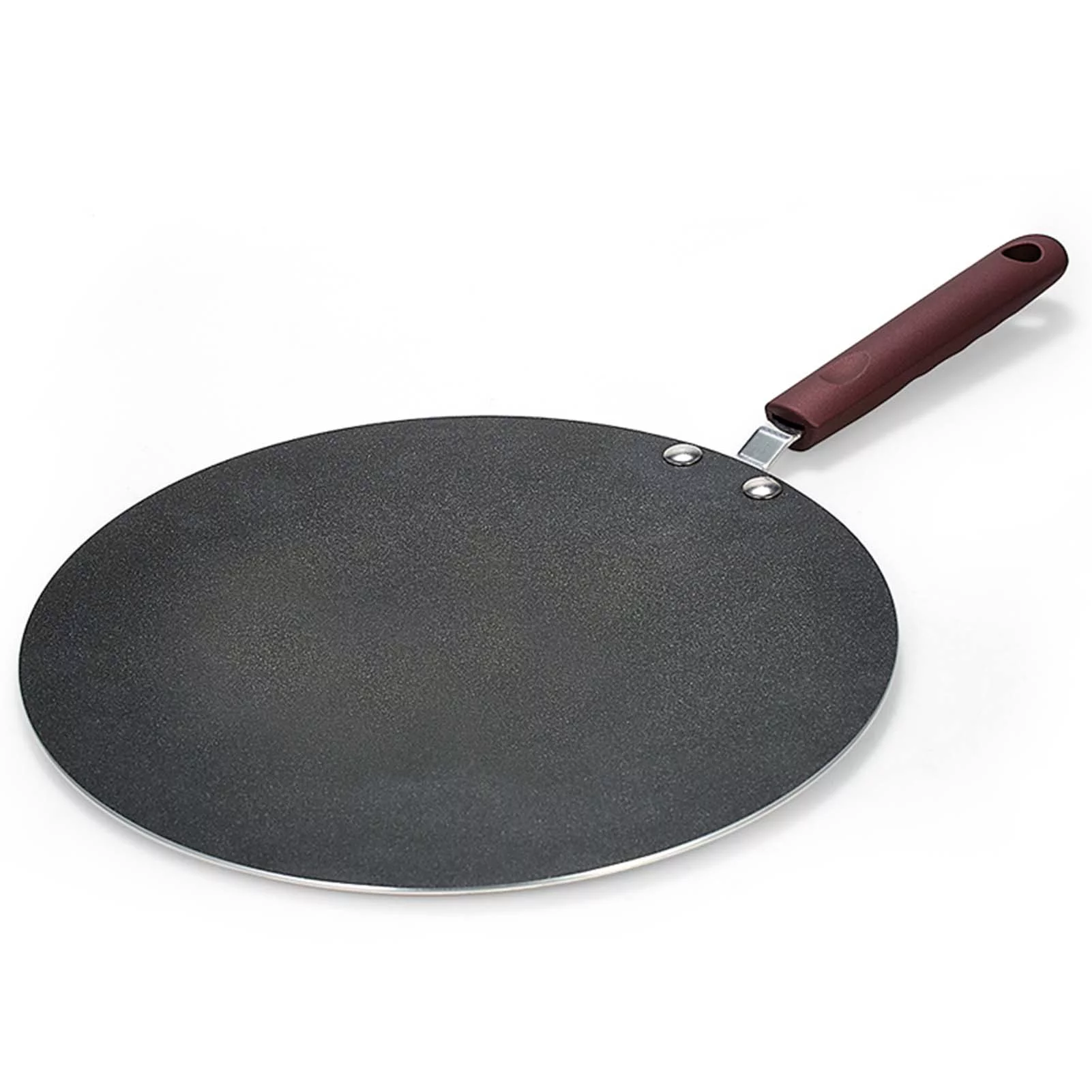 Moobody Pancake Pan Crepe Maker Flat Pan Griddle Pan with Spreader & Spatula Crepe Maker Griddle