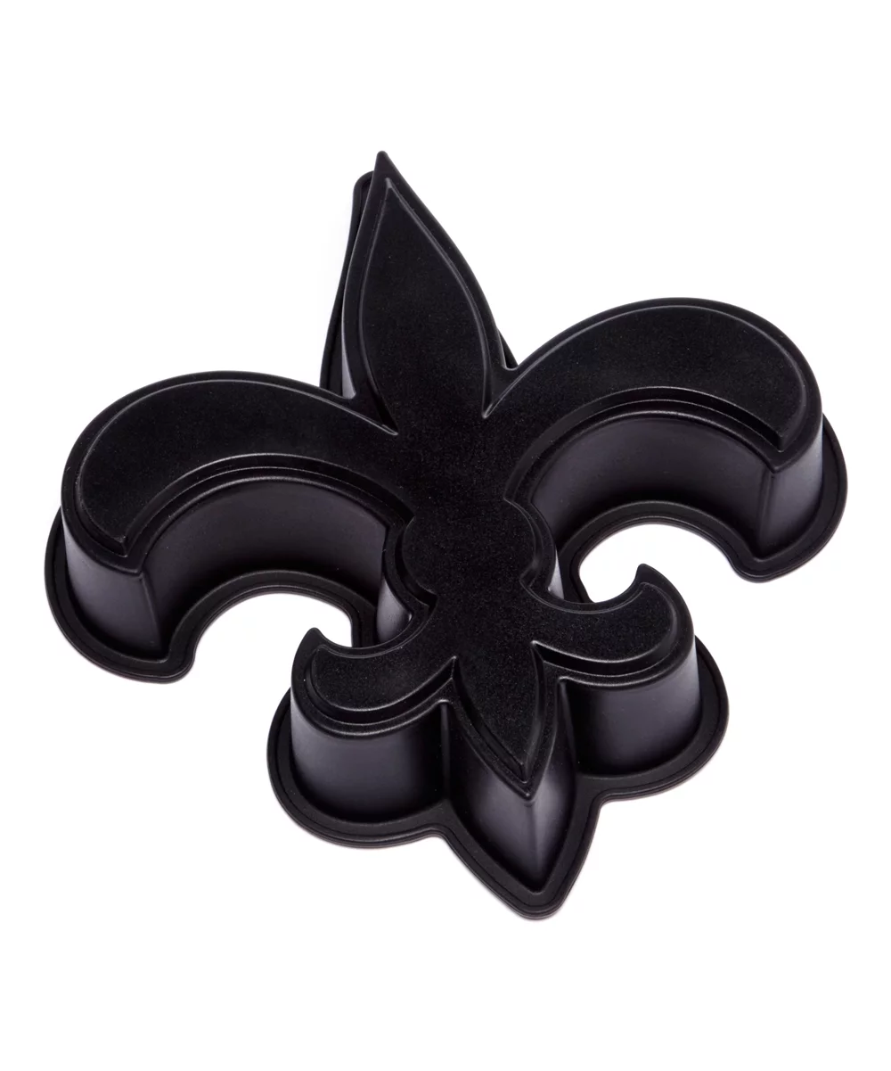 Fleur de Lis Black Cake Pan